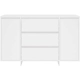 vidaXL Komoda s 3 ladice bijela 120 x 41 x 75 cm od iverice | shoptok.hr