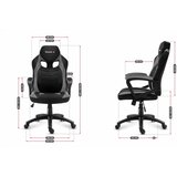 Huzaro Gaming Stolica Force 2.5 Siva Mesh Slike