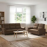  Set sofe 2 pcs Smeđa Tkanina | shoptok.hr