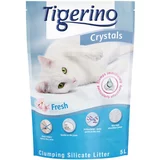 Tigerino Crystals Fresh - grudajući mačji pijesak - 5 l