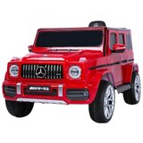 Mercedes G63 sa mekim gumama i kožnim sedištem - Crveni Cene