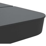 vidaXL Komplet podstavka za senčnik za križna stojala 100 kg PP | Shoptok.si