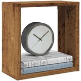 vidaXL Kockaste zidne police 2 kom boja staro drvo 30x15x30 cm drvene | shoptok.hr