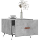  Stolić za kavu siva boja betona 50x50x40 cm konstruirano drvo | shoptok.hr