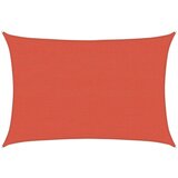 vidaXL Senčno jadro 160 g/m² terakota 4x5 m HDPE | Shoptok.si