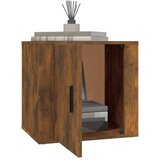  Noćni ormarići 2 kom boja dimljenog smeđi 50x39x47 cm | shoptok.hr