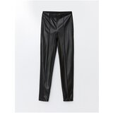 LC Waikiki Lcw Skinny Fit Women's Leather Look Trousers | Shoptok.si