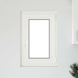 Okno za klet RISOR 50 x 75 cm PVC in steklo Bela, (5000215239) | Shoptok.si