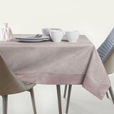 AmeliaHome Traka za stol Gaia s manšetom 30x100 cm, puderasto roza | shoptok.hr