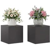  Stalak za biljke 2 pcs Crna 40 x 40 x 40 cm Čelik - Crna 2x (40 x 40 x 40 cm) | shoptok.hr
