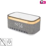 Home Sat sa alarmom, FM, 2x5W Bluetooth, Qi punjenje, LED zaslon – LTCR06 Cijene