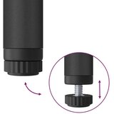 vidaXL Polica Dimljeni hrast 80 x 30 x 146 cm Konstruirano drvo | shoptok.hr