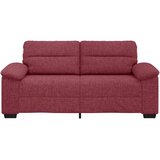  Dvosjed Kauč Vinsko Crvena 180x81x84 cm Tkanina | shoptok.hr