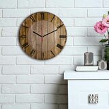 Wallity 3030MS-035 multicolor decorative mdf clock cene