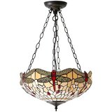  Endon 70759 - Luster na lancu Tiffany DRAGONFLY 3xE27/60W/230V Ø 41 cm | Eponuda.com