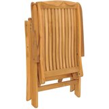 vidaXL 7-dijelni vrtni blagovaonski set od masivne tikovine | shoptok.hr