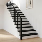 Step treads 4 kom. 110 x 30 x 2 cm Crna Čvrsto drvo bukve Cijene