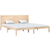  Posteljni okvir iz trdne borovine 200x200 cm, (20646911) | Shoptok.si