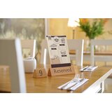 Hendi Tabla za sto reserved, „reserved“, 152x44x(H)44mm | Eponuda.com