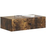 Stolna montirana na zid Dimljeni hrast 59 x 34,5 x 17 cm | shoptok.hr
