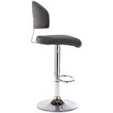  Barski stolček sivo umetno usnje, (20700209) | Shoptok.si