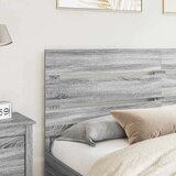  Vzglavje z vzglavjem Siva Sonoma 180 cm Konstruiran les, (5000120937) | Shoptok.si