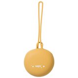 Saro Baby Silicone Pacifier Holder Box kutijica za dudu Mustard 1 kom | shoptok.hr