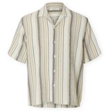 Selected Srajce s kratkimi rokavi Rlxcal Shirt - Egret/Brown Multi Bež Cene