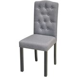  Jedilni stoli 2 kosa sivo blago, (20700603) | Shoptok.si