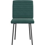 vidaXL Blagovaonske stolice 6 kom tamnozelene baršunaste | shoptok.hr
