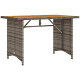  6-dijelni set vrtnih sofa od poliratana s jastucima sivi | shoptok.hr