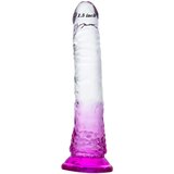 Lonelyi Lance - strap-on dildo (ljubičasto-proziran) | shoptok.hr