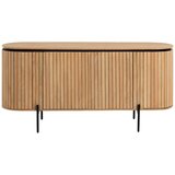 Kave Home Svetlo rjava komoda z vrati Licia, 170 x 80 cm Cene