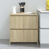 vidaXL Komode 2 kom boja hrasta sonome 70 x 41 x 75 cm od iverice | shoptok.hr