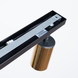 Sollux Lighting Sollux SL.1383 - Spot svetiljka WINX 2xGU10/10W/230V crna/zlatna | Eponuda.com