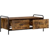  Stolić za kavu Dimljeni hrast 99,5 x 49 x 41 cm | shoptok.hr
