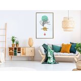  Poster - Geometric Installation with a Plant 30x45 | shoptok.hr