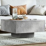 Furnova Klubska mizica betonsko siva 60x60x31,5 cm iverna plošča, (21912947) | Shoptok.si
