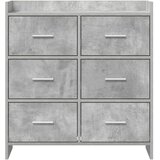  Kreveta Betonska siva 75 x 33 x 80 cm Konstruirano drvo | shoptok.hr