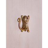 Bloomingville Medeninast aluminijast stenski obešalnik Lester – | Shoptok.si
