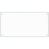  Kuhinjska zaštita od prskanja prozirna 100x50 cm kaljeno staklo | shoptok.hr