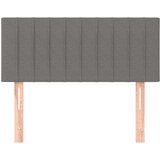  Posteljno vzglavje temno sivo 80x5x78/88 cm blago, (20953262) | Shoptok.si