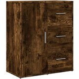 Maison Chic Komoda - Predalnik dimljeni hrast 60x31x70 cm inženirski les, (21718397) Cene