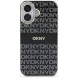 Dkny repeat pattern tonal stripe magsafe iphone 16 black ovitek za telefon vijolična | Shoptok.si