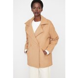 Trendyol Coat - Brown - Double-breasted