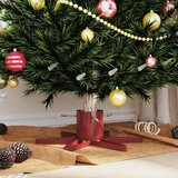  Stalak za božićno drvce 1.73 Crvena 50 x 50 x 15,5 cm Čelik | shoptok.hr
