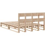 vidaXL Okvir kreveta bez madraca 140 x 190 cm od masivne borovine | shoptok.hr