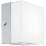 Eglo Alea 2 zidna/stropna/1, led, 3,7w, 320lm, 125x125, krom/bijela | shoptok.hr