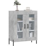  Komoda siva boja betona 69,5x34x90 cm od konstruiranog drva | shoptok.hr