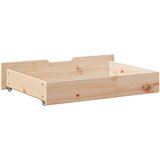  Ladice ispod kreveta s kotačima 2 kom 80x55x17 cm od borovine | shoptok.hr